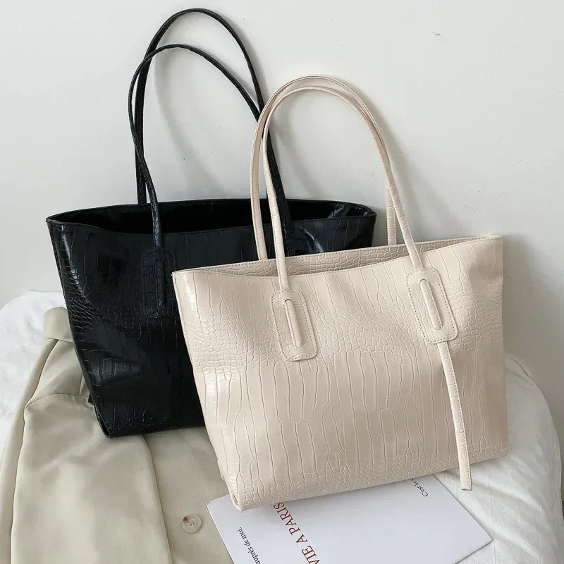 Fashion Simple Large-capacity One-shoulder Tote Bag - DanaFashionstore