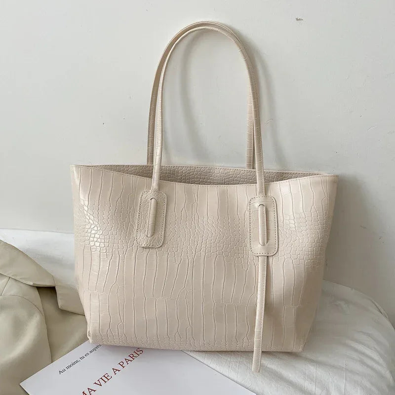 Fashion Simple Large-capacity One-shoulder Tote Bag - DanaFashionstore