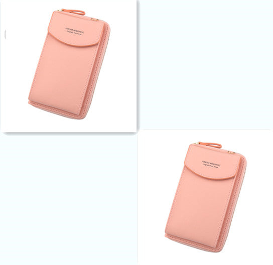 Mobile Phone Bag Zipper Women Diagonal Bag