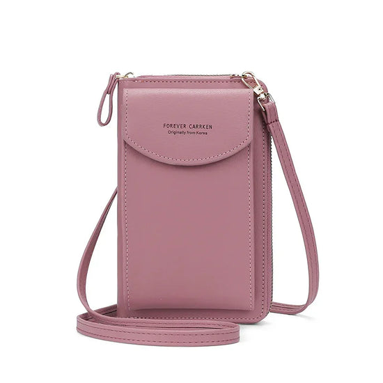 Stylish Large Capacity Double Cell Phone Bag - DanaFashionstore