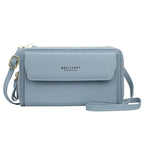 Ladies Long Wallet Double Zipper Large Capacity Diagonal Bag - DanaFashionstore