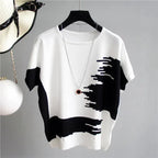 Student Black Bottoming Shirt Women's Loose Short-Sleeved T-Shirt - DanaFashionstore
