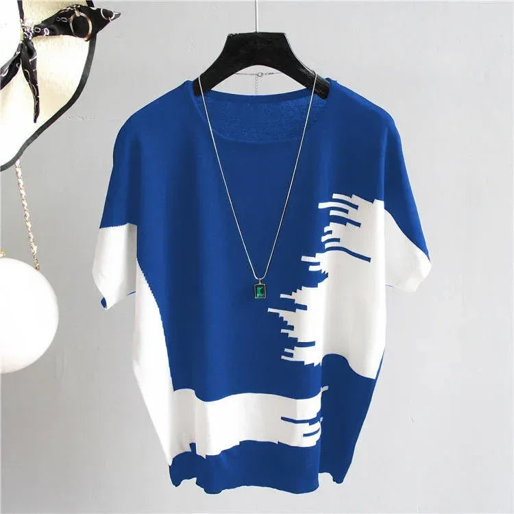 Student Black Bottoming Shirt Women's Loose Short-Sleeved T-Shirt - DanaFashionstore