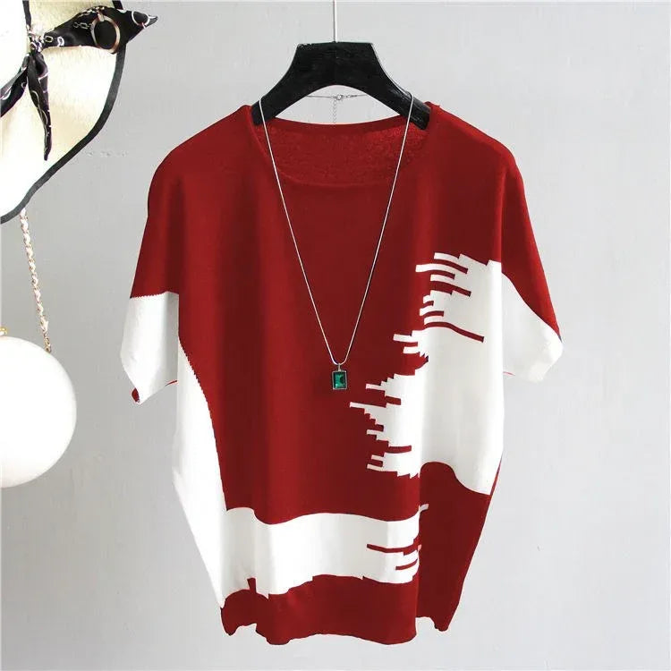 Student Black Bottoming Shirt Women's Loose Short-Sleeved T-Shirt - DanaFashionstore