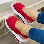 Fish-mouth Flat-heel Beach Low-top Women's Sandals - DanaFashionstore