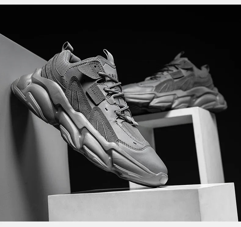 Men's Running Sneakers Platform Casual Daddy Shoes - DanaFashionstore