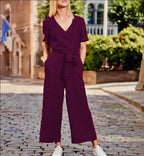 Short-Sleeved Casual Loose Trousers 2026 - Comfortable Wide-Leg Pants - DanaFashionstore
