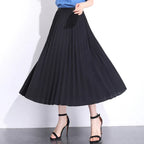 Solid color pleated skirt - DanaFashionstore