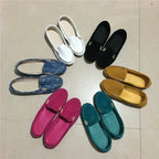 Spring and summer flat with the end of pregnant women nurse shoes Peas shoes casual women's shoes driving shoes Mom shoes a pedal - DanaFashionstore