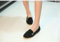 Spring and summer flat with the end of pregnant women nurse shoes Peas shoes casual women's shoes driving shoes Mom shoes a pedal - DanaFashionstore