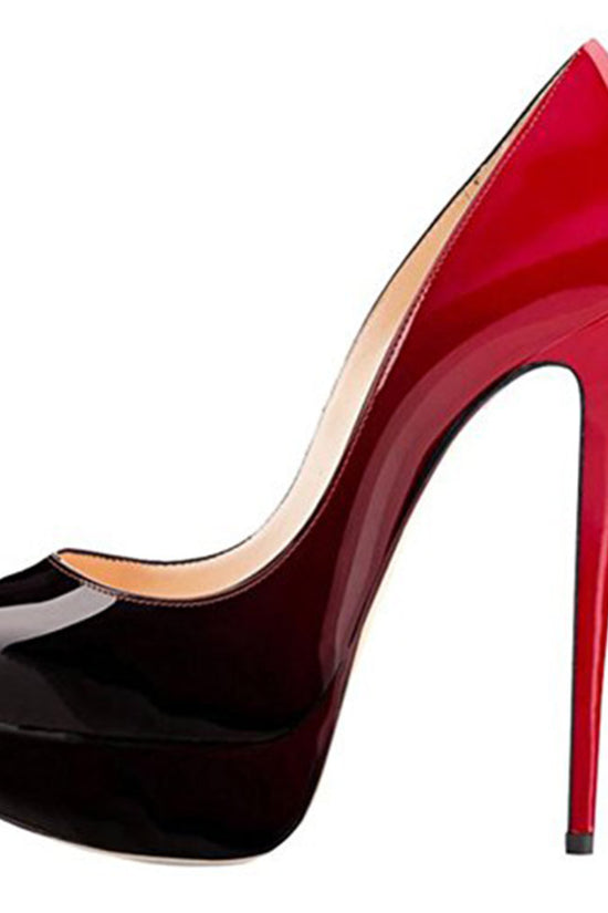 European Station Fish Mouth Gradient Color Water Table Super High-heeled Women's Single Shoes AliExpress