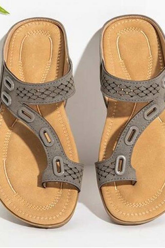 Summer Women's Sandals Retro Flip Flops Slippers Beach Shoes Slides