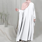 Eid Hooded Muslim Hijab Dress - Prayer Jilbab Abaya Long Khimar Full Cover Ramadan Gown - DanaFashionstore