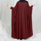 Eid Hooded Muslim Hijab Dress - Prayer Jilbab Abaya Long Khimar Full Cover Ramadan Gown - DanaFashionstore