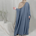 Eid Hooded Muslim Hijab Dress - Prayer Jilbab Abaya Long Khimar Full Cover Ramadan Gown - DanaFashionstore