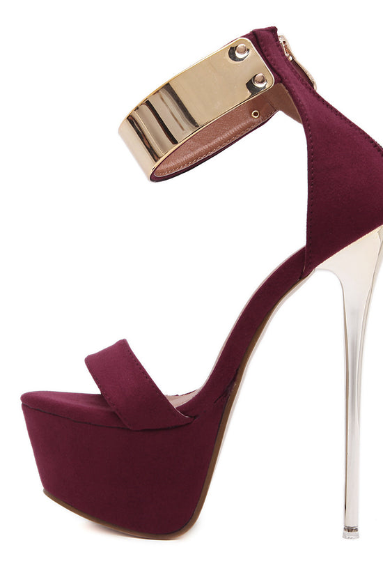 Fashionable New Waterproof Platform Stiletto Heel