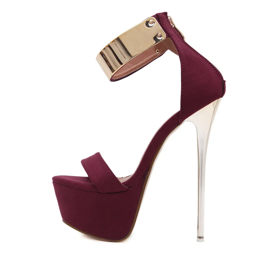 Fashionable New Waterproof Platform Stiletto Heel - DanaFashionstore