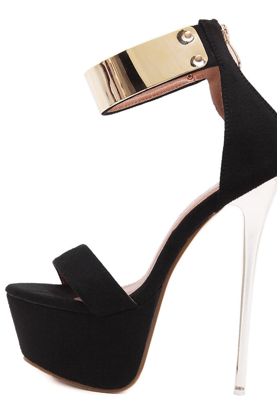 Fashionable New Waterproof Platform Stiletto Heel