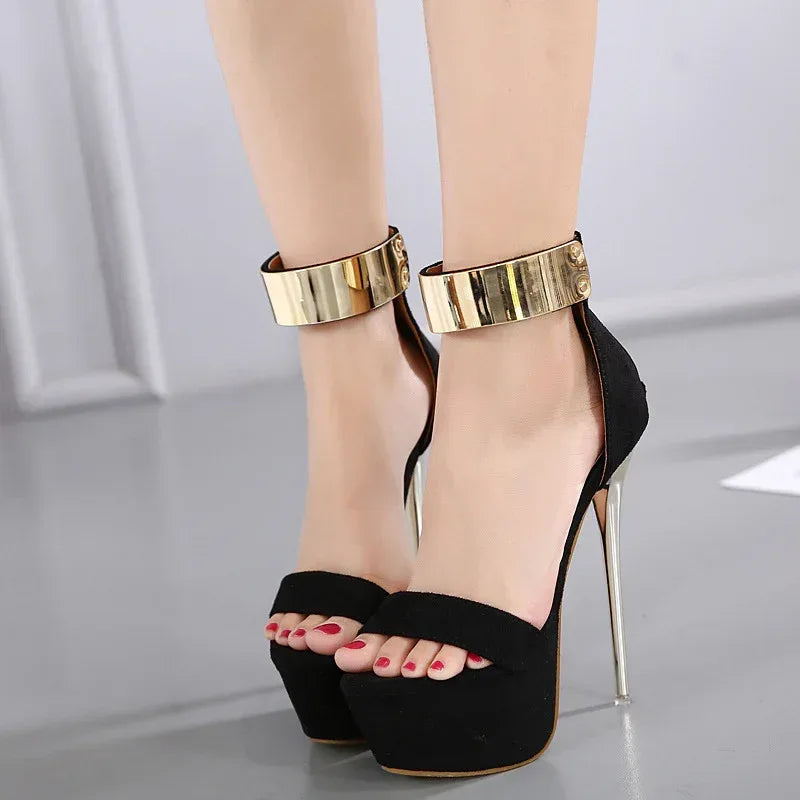 Fashionable New Waterproof Platform Stiletto Heel - DanaFashionstore
