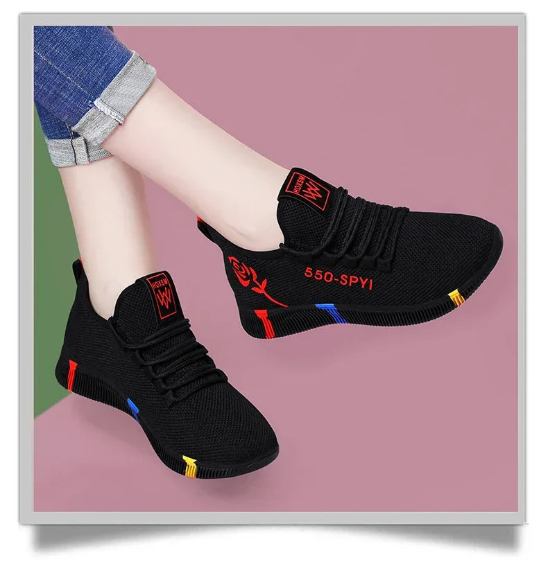 Net Red Light Casual Shoes Non-Slip Soft Sole Shoes - DanaFashionstore
