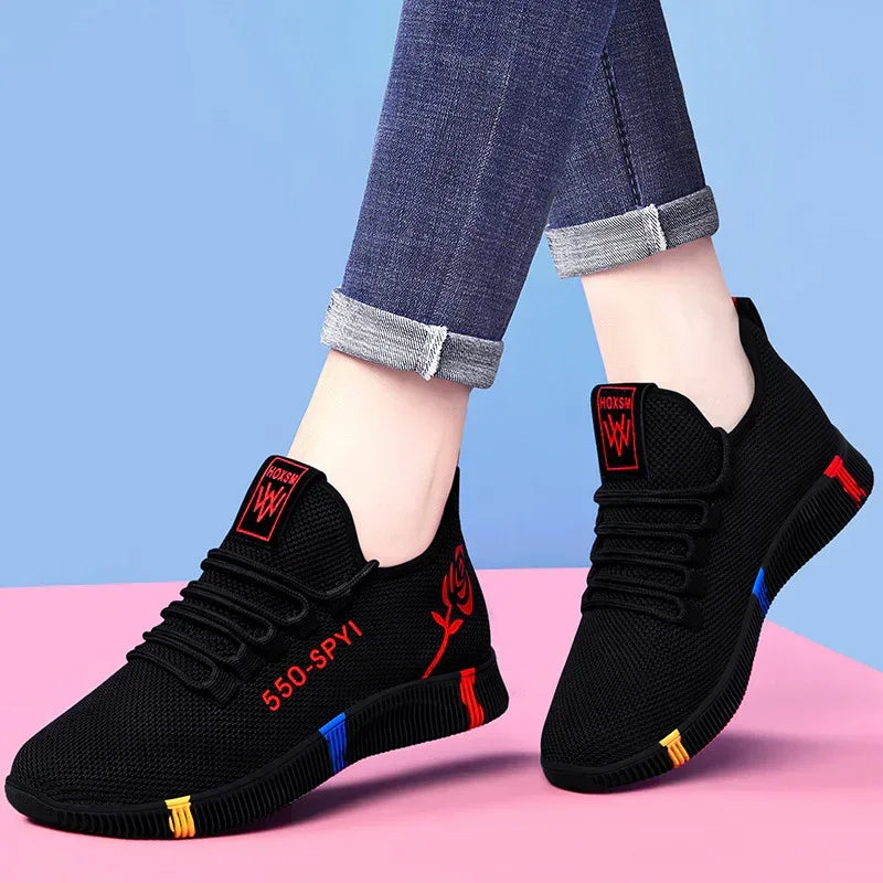 Net Red Light Casual Shoes Non-Slip Soft Sole Shoes - DanaFashionstore