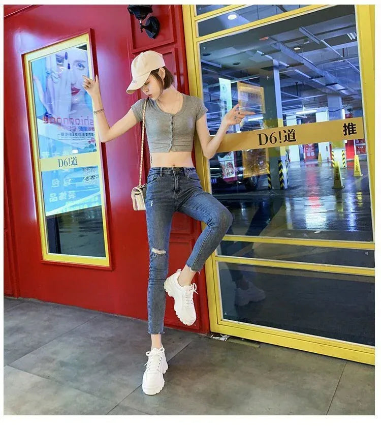 Daddy Shoes Women'S New Year Spring And Autumn Thick Bottom Summer Breathable Mesh Small White Shoes Ins Single Shoes - DanaFashionstore