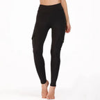 Net Red Pocket Fitness Pants Women Stretch Tight Sexy Sports Pants - DanaFashionstore