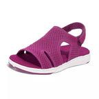 Sandales Confortables Douces Femmes Sangle Croisee Reglable Conception Maille Superieure Chaussures Respirantes Nouveaute - DanaFashionstore