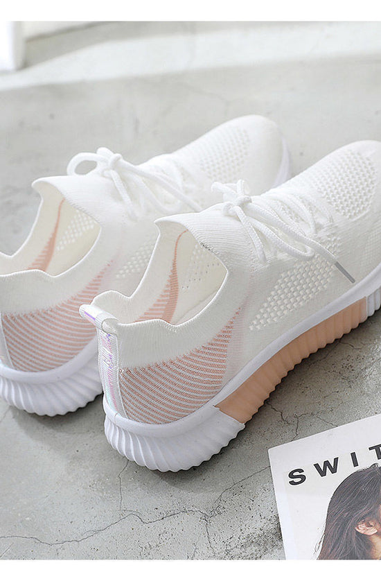 Breathable Sports Shoes Women's Summer New Casual Light Soft-Soled Running Shoes