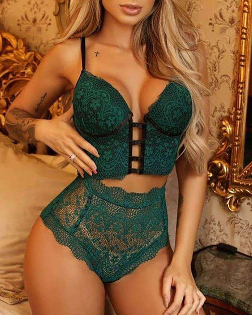 European And American Fast Selling Lace Three-Point Sexy Underwear - DanaFashionstore