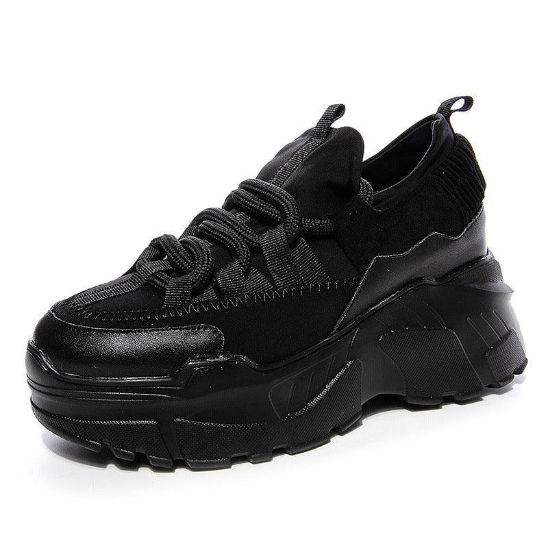Increased Daddy Shoes White Shoes Women - DanaFashionstore