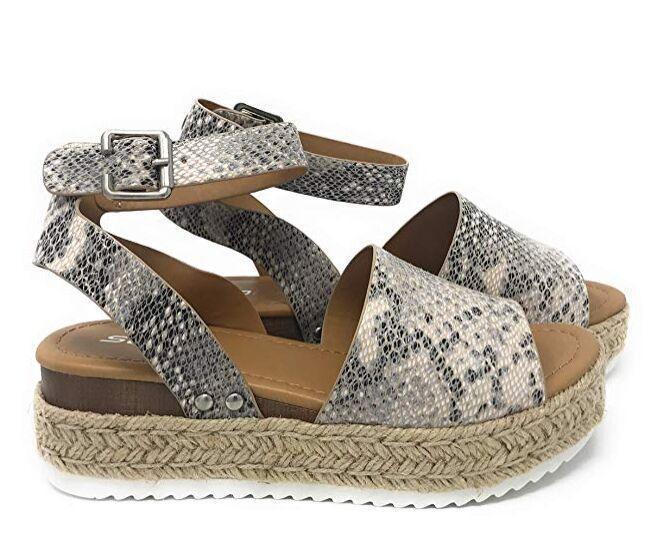 Spot Wish Amazon New Summer European And American Foreign Trade Hemp Rope Slope With Thick Bottom Large Size Fish Mouth Sandals Women - DanaFashionstore