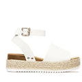 Spot Wish Amazon New Summer European And American Foreign Trade Hemp Rope Slope With Thick Bottom Large Size Fish Mouth Sandals Women - DanaFashionstore