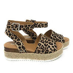 Spot Wish Amazon New Summer European And American Foreign Trade Hemp Rope Slope With Thick Bottom Large Size Fish Mouth Sandals Women - DanaFashionstore