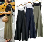 Loose Wide-Leg Jumpsuit 2026 - One-Piece Casual Pants Jumpsuit - DanaFashionstore