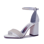 Fashion Toe One-Line Buckle High Heels - DanaFashionstore