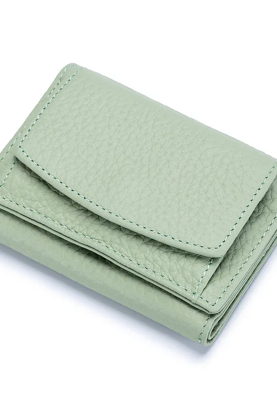 Small Wallet, Leather Coin Purse, Wallet, Short Female Wallet - DanaFashionstore