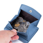 Small Wallet, Leather Coin Purse, Wallet, Short Female Wallet - DanaFashionstore
