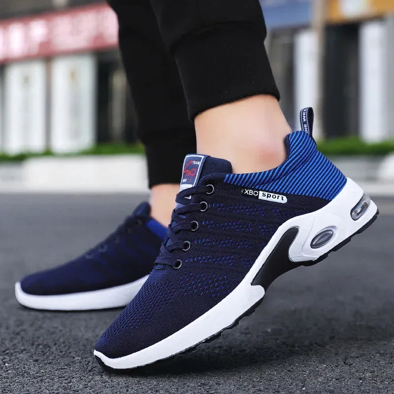 Woven Sports Shoes Men's Summer Running Shoes - DanaFashionstore
