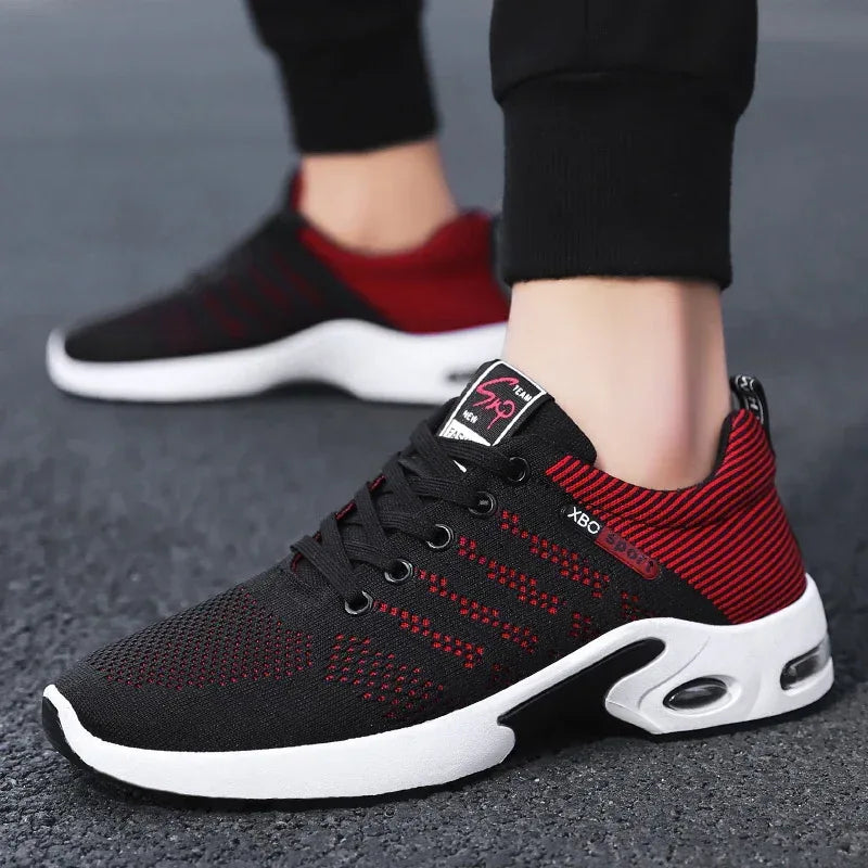 Woven Sports Shoes Men's Summer Running Shoes - DanaFashionstore