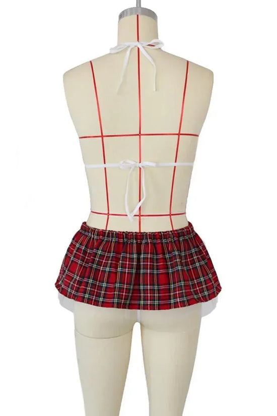 3PC Women Sexy Bow Underwear Pajamas Lingerie Uniform - DanaFashionstore