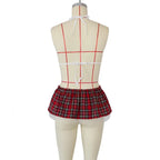 3PC Women Sexy Bow Underwear Pajamas Lingerie Uniform - DanaFashionstore