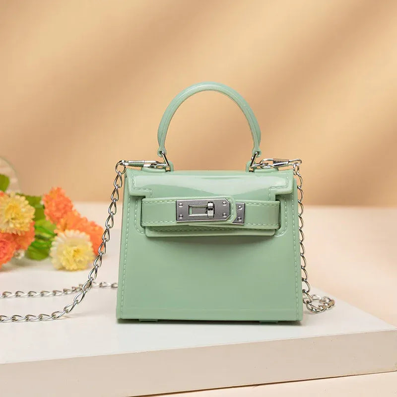 Candy Color Pvc Mini One-Shoulder Portable Lipstick Bag Guangzhou Factory - DanaFashionstore