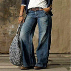 Plus Size Women's Casual Pants Thin Wide Leg Pants - DanaFashionstore