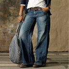 Plus Size Women's Casual Pants Thin Wide Leg Pants - DanaFashionstore
