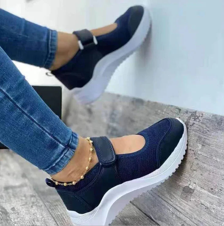 Summer New Style Foreign Trade Slope With Velcro Casual Large Size Sports Women's Shoes - DanaFashionstore