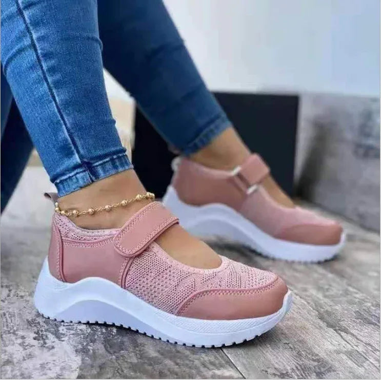 Summer New Style Foreign Trade Slope With Velcro Casual Large Size Sports Women's Shoes - DanaFashionstore