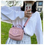 Korea Ins Vintage Bear Girl Messenger Bag - DanaFashionstore