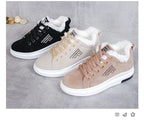 Little Girl Plus Plush Warm Winter Shoes New Winter Junior High School Students Leather Leisure Casual Flat Bottom Leisure 2 - DanaFashionstore