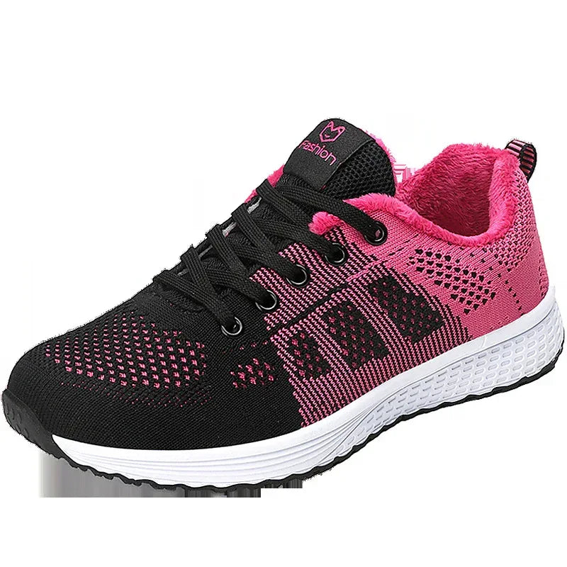 New Style Sports Shoes Women Flying Woven Mesh Women's Shoes Sports Shoes - DanaFashionstore